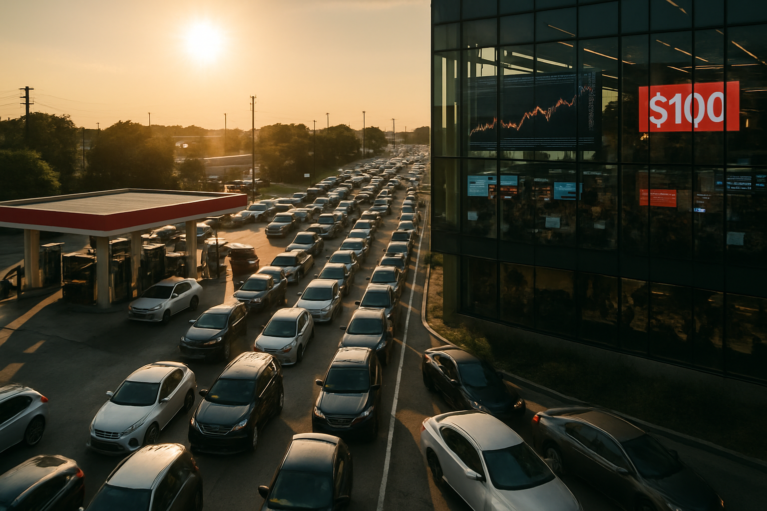 $100 Oil Is Back, Gas Is About to Hurt, and Bloomberg Can't Stop Talking About It thumbnail