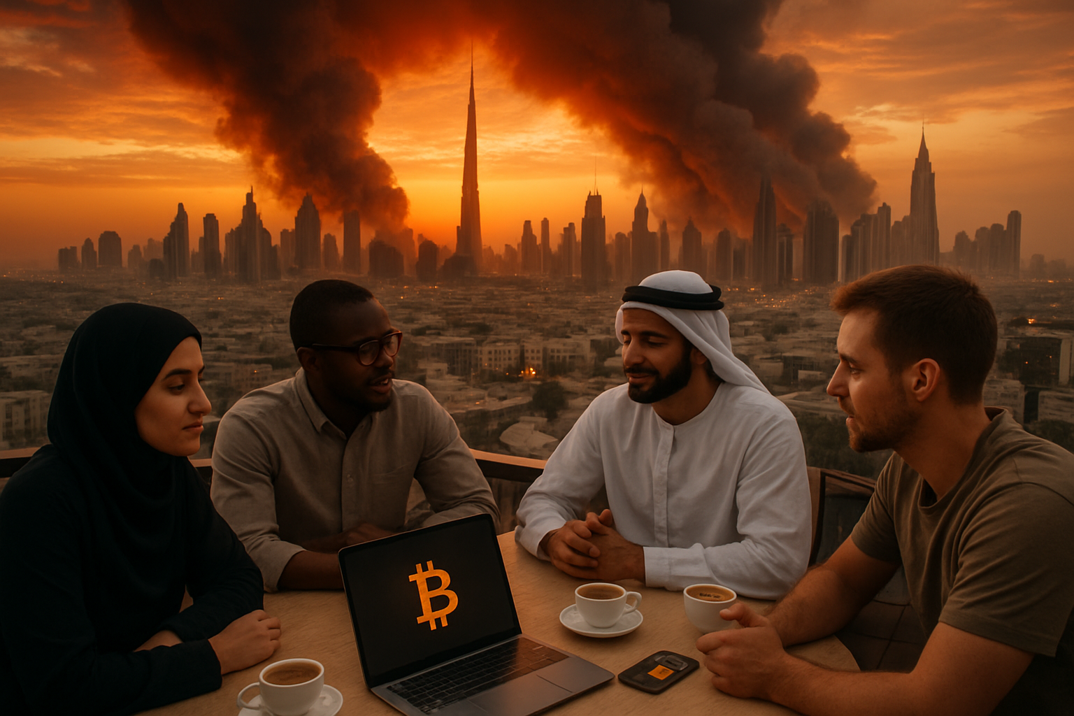 Bitcoin Is Playing It Cool While the Middle East Is Literally on Fire thumbnail