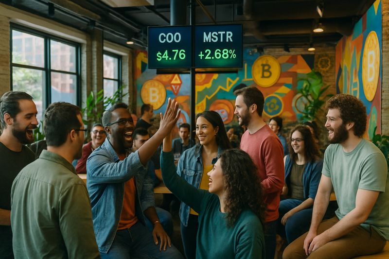COIN and MSTR Both Up 12%+: Crypto Stocks Are the Week's Big Winners