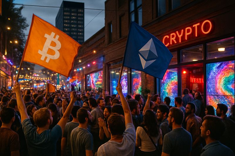 Crypto Bulls Are Partying Like Blackstone Isn't Quietly Locking the Exits thumbnail