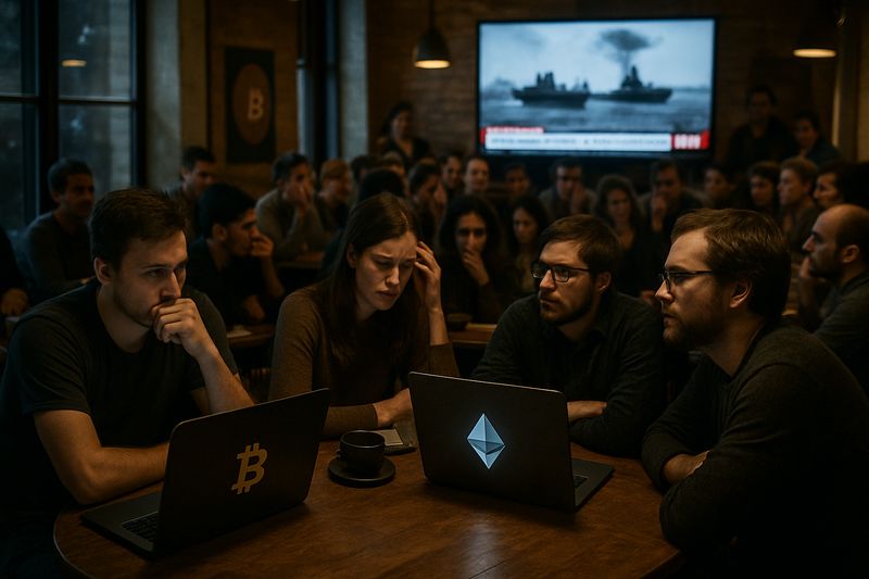 Crypto Goes Full Bunker Mode: Bitcoin and Ethereum Brace as Hormuz Closure Threatens to Nuke Risk Assets