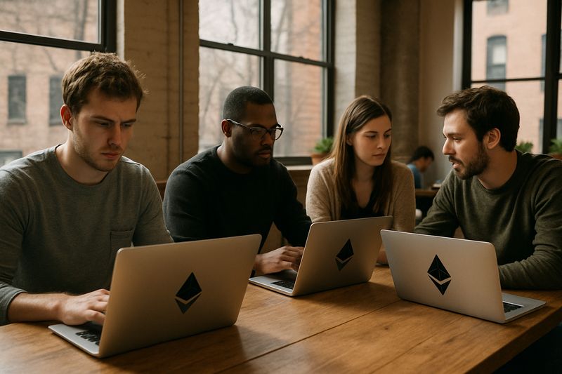 ETH Is Quietly Doing Its Thing While Everyone Argues About Bitcoin's Halving Math thumbnail