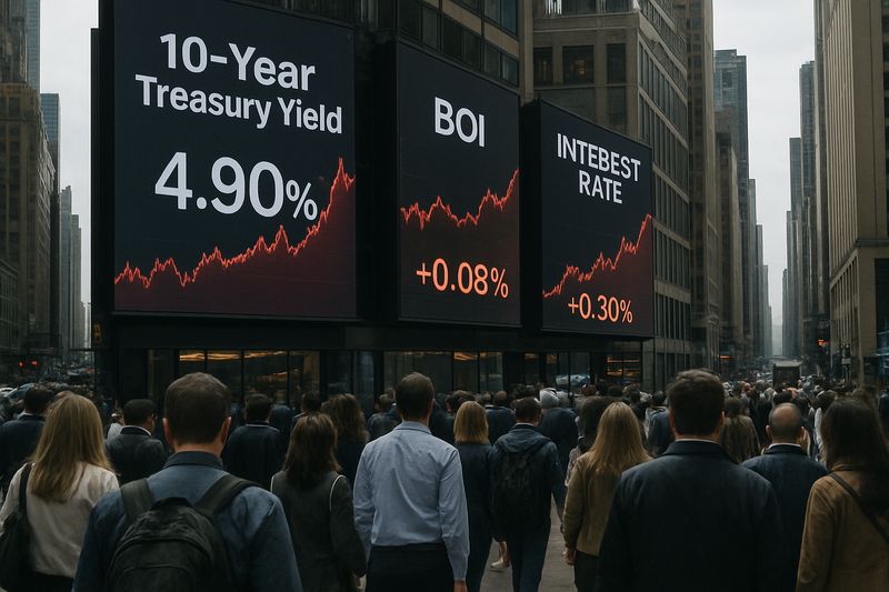 Fed Rate Hike 90% Priced In as 10-Year Yield Nears 5%