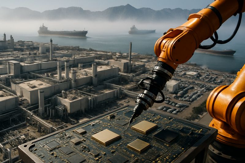 Hormuz Is Broken, Intel Is Flying, and the AI Arms Race Just Got a $40B Price Tag thumbnail
