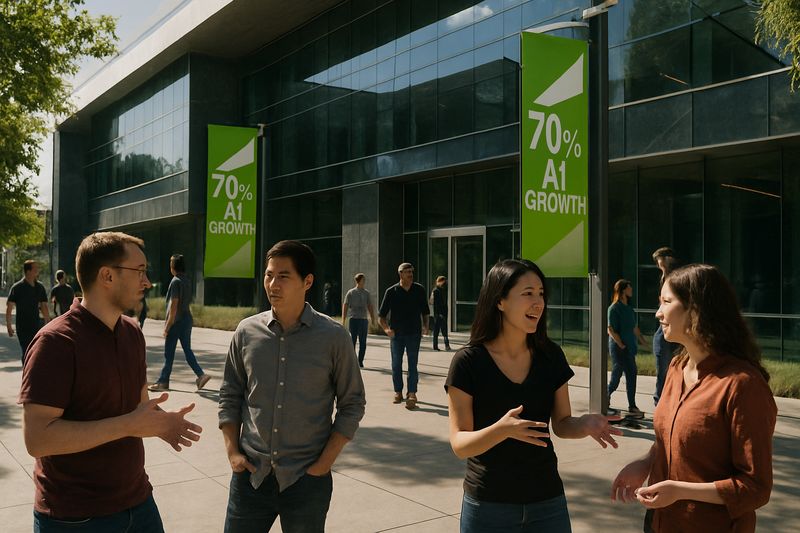 Iran Hormuz Standoff: Nvidia's 70% Growth Wins AI Bulls