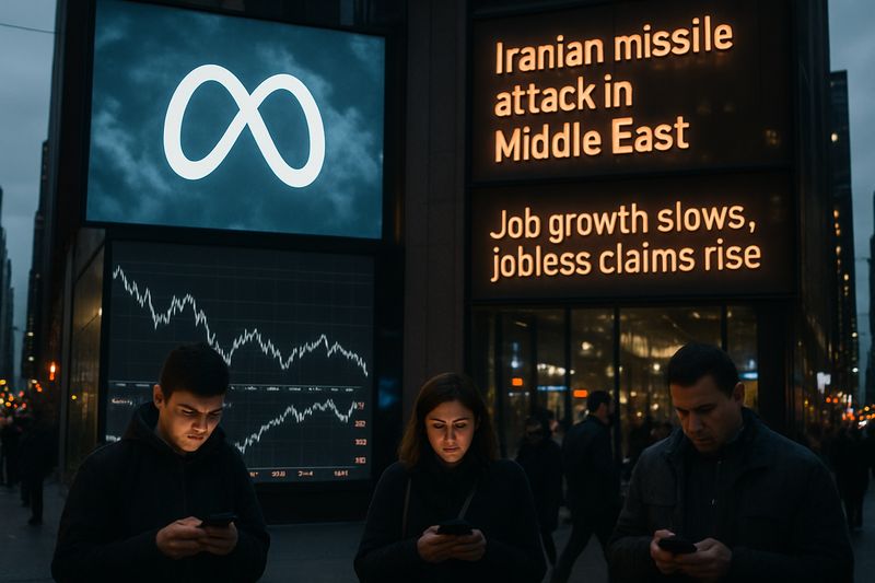 Iran Missiles, Meta Cloud, and a Jobs Report Walk Into a Bar — Markets Are Having a Moment