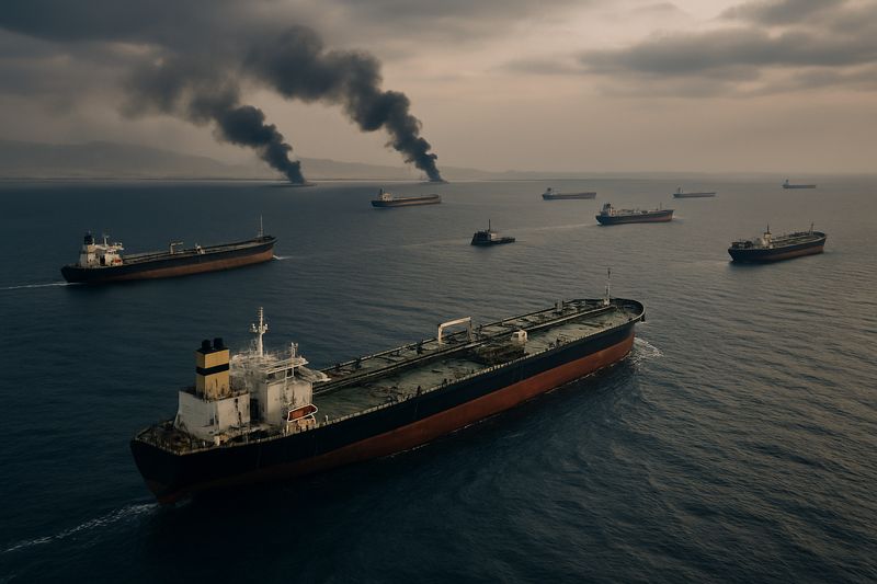 Oil Nears $110 as US-Iran War Spreads to Red Sea and Caspian