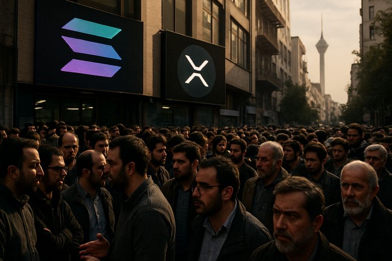 Solana and XRP Buzz Spikes on X as Iran War Rattles Bitcoin