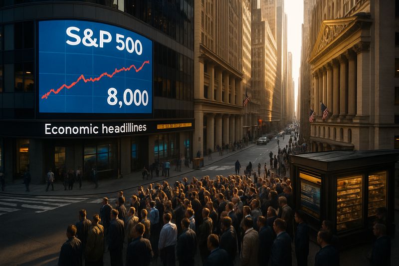 S&P 500 Targeting 8,000: Analyst Revisions Hit +2.1% in Rare Bullish Signal