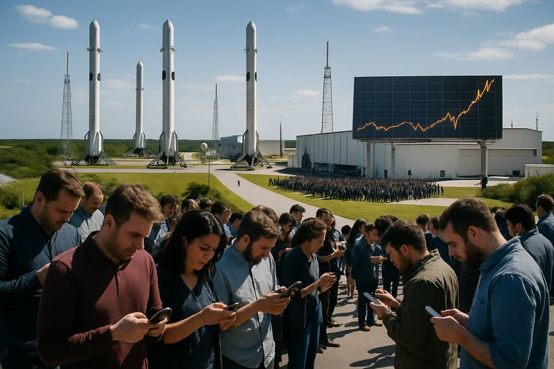 SpaceX Pops 20% on Day One — Retail Wants In, S&P 500 Said 'Nah' thumbnail