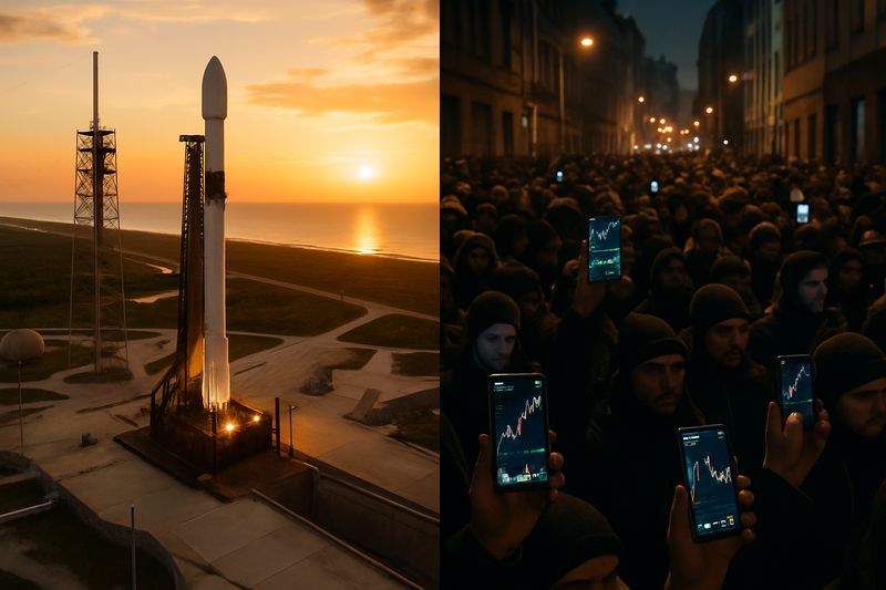 The SpaceX IPO Just Made Elon Musk a Trillionaire — and the Crypto Crowd Is Spiraling thumbnail