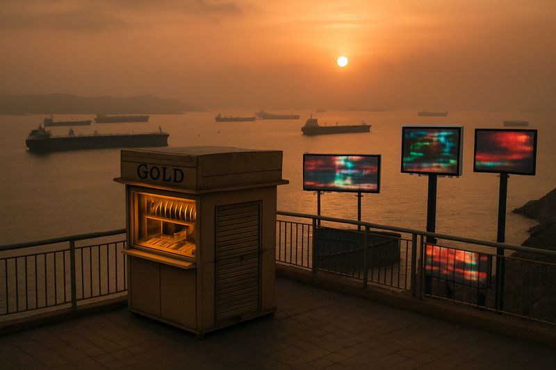 The Strait of Hormuz Is Closed, Gold Crashed 28%, and Markets Are Flying Blind — Welcome to Summer 2026 thumbnail