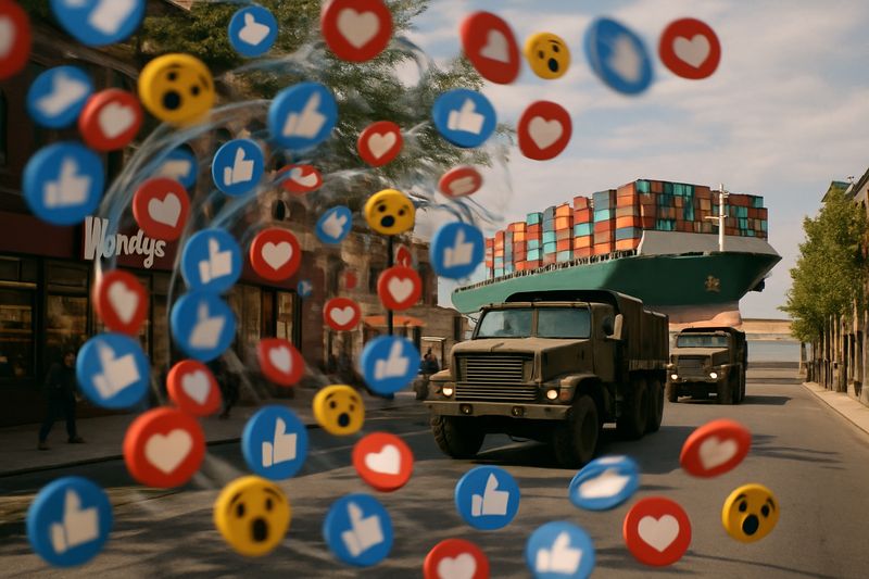 War Stocks, Wendy's Memes, and a Strait Nobody Can Sail Through — Here Are the 3 Tickers Owning the Feed Right Now