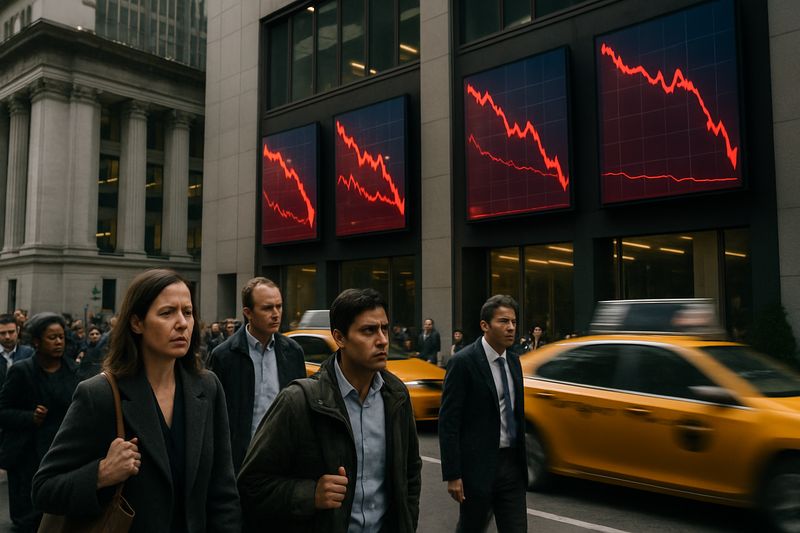 Worst Day Since April: Fed Drama Sends Dow Down 1,153 Points