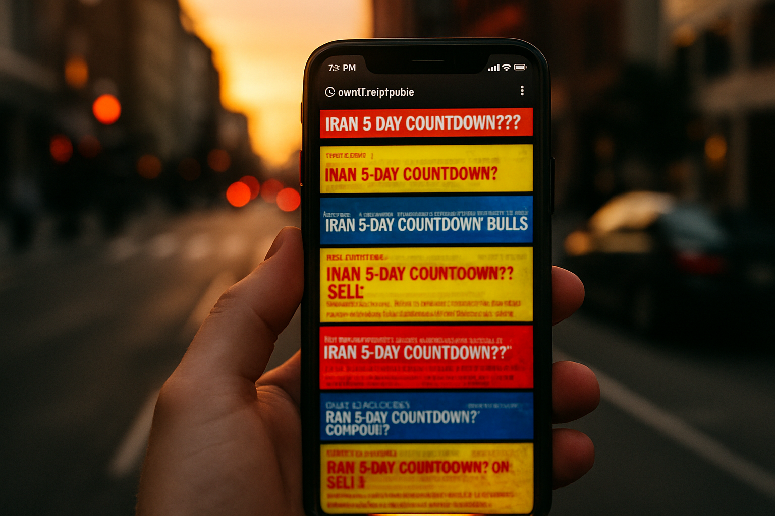 WSB Is Losing Its Mind Over the Iran 5-Day Clock — Here's What Reddit's Actually Trading thumbnail