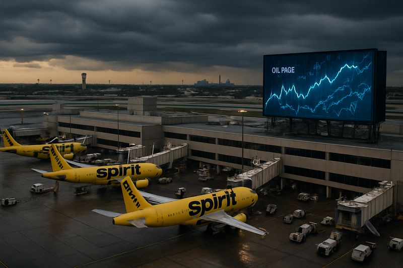 YouTube's Finance Brain Trust Agrees: AI Is Real, Oil Is Scary, and Spirit Airlines Is a Zombie thumbnail
